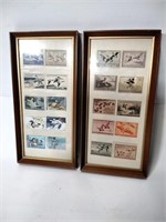 VTG Framed Migratory Bird Hunting Stamps 1937-1981