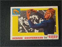 1955 Topps All-american Football Bennie Oosterbann