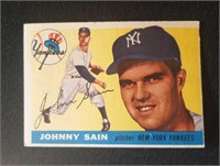 1955 Topps Johnny Sain #193