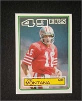 1983 Topps Joe Montana #169