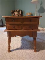 Maple end table needs tlc