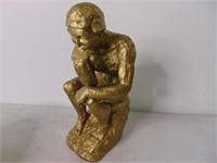 Thinking man statue