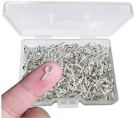 300PCS Small Screw Eye Pins,10x5mm Eye pins Hooks