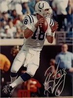 Indianapolis Colts Peyton Manning signed photo