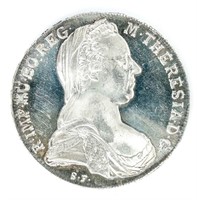 Coin 1780 Austria Maria Theresa Silver Crown