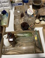 2 Flats of Glass Collectibles