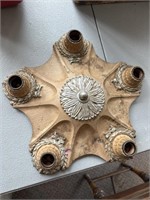 Antique Iron Light Fixture