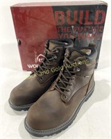 NEW Men’s 9.5 Wolverine Steel Toe Boot