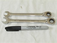 Metric Ratchet Wrenches 10 & 12