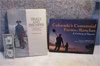 2 Colorado History~Ranch hardback Books