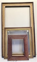 4 picture frames: 16.5" x 14" to 41" x 26"