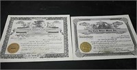 (2) Vintage Share Certificates- Utah New Mexico