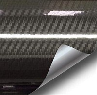 VViViD Gloss Black Carbon Wrap (6ft x 5ft)