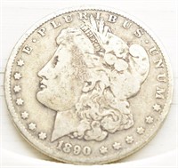 1890-O Morgan Silver Dollar - G