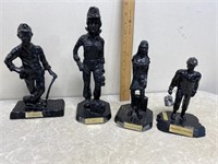 Handcrafted From Coal Statues Coal Workers