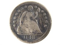 1848-O Seated Half Dime