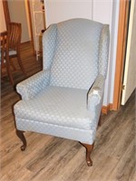 Wingback Chair - does have some wear and staining