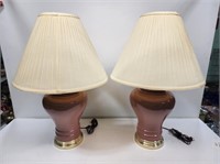 2 Nice Table Lamps with Shades