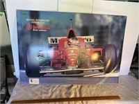 Cardboard poster- Michael Schumacher- see