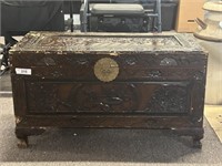 Carved Oriental Chest