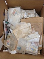 Worldwide and US Stamps bankers box full of loose