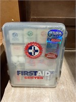 New sealed first aid center