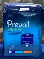 Prevail PER-FIT Daily Underwear Mens Large