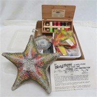 Fly Fishing Supplies & Painted Starfish