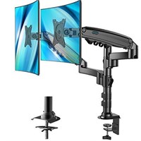 Open Box Dual Monitor Stand - Height Adjustable Ga