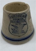 American Brewing Co. Stoneware match holder