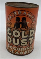 Fairbank's Gold Dust scouring cleanser full can