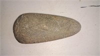 Native American axe head.  Approximately 5 inches