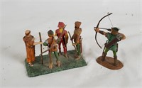 Robin Hood Cast Metal Figures