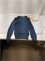 Canadian Military Sweater & Sailors Cap