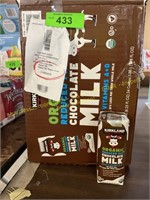 Kirkland organic reduced fat chocolate milk drink