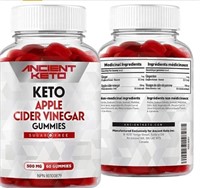 Ancient Keto Sugar Free Apple Cider Vinegar 500mg