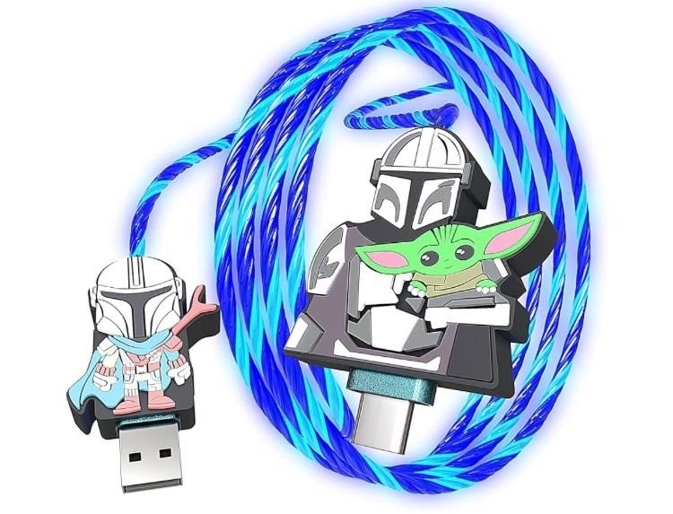 Baby yoda usb cord