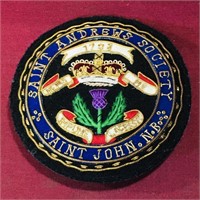 Saint Andrews Society Saint John NB Patch