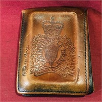 Royal Canadian Mounted Police Leather Wallet