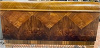 Vtg Gorgeous Wood Cedar Chest 46x19x24