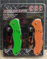 Kkc zombie duo slayer 2pc knife set