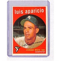 1959 Topps Luis Aparicio Nice Shape