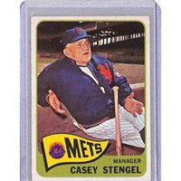 1965 Topps Casey Stengel Nice Condition