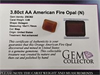 3.80ct AA American Fire Opal (N)