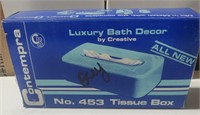 Luxury Tissue Box Blue