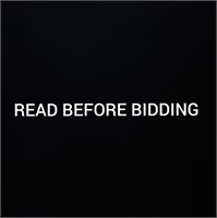 Read before BIDDING!!