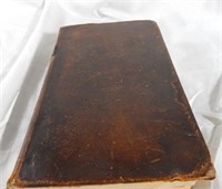 Antique 1842 Holy Bible by Fanshaw