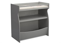 Delta 2-in-1 Changing Table and Storage, Grey