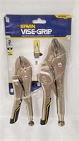 NEW Irwin Vise-Grip Locking Pliers Set