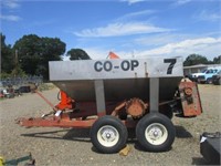 198) 5 ton fertilizer buggy-2 axle, ground driven,